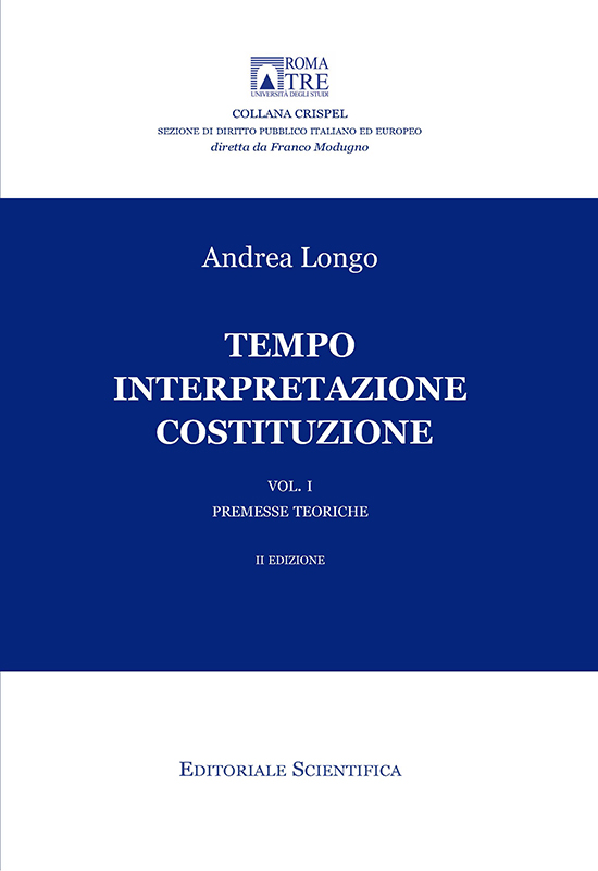 Copertina tempo interpretazione costituzione