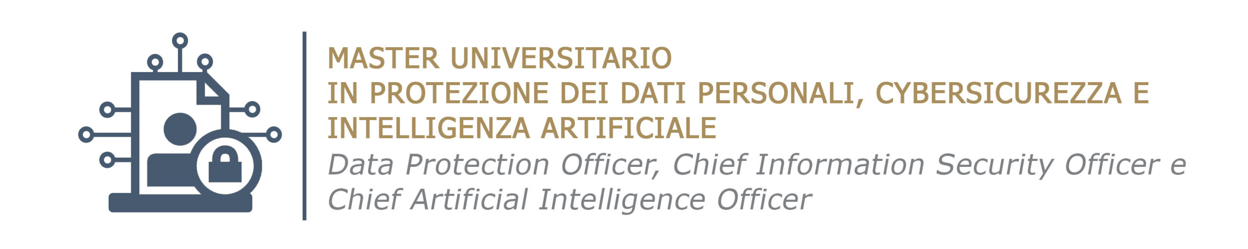 Immagine raffigurante il logo del Master